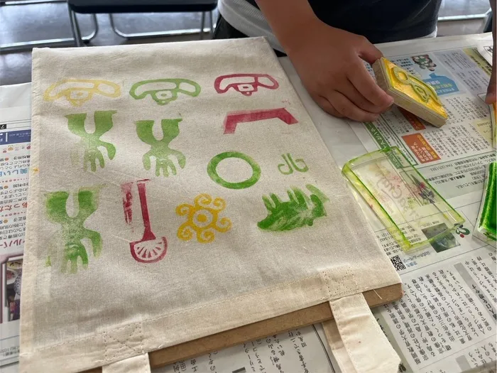  Happiness kids 千早（ハピネスキッズチハヤ）/エコバッグ作り💼