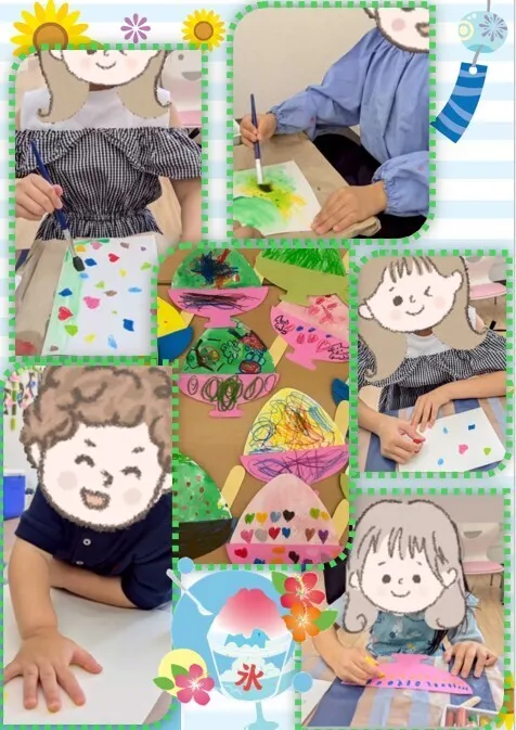 ☆放課後等デイサービス☆発達サポートスペース オット つしま/🍧かき氷🍧