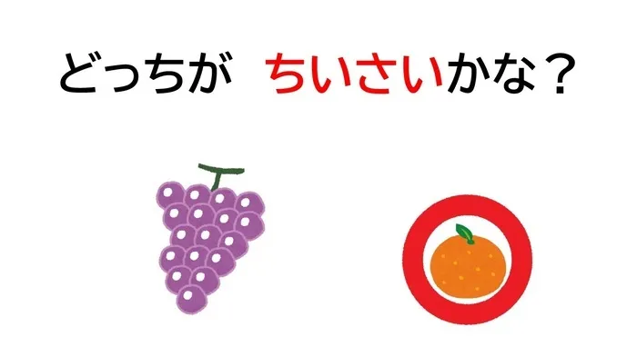 イーライフジュニア・プラス/どっちが小さいかなクイズ