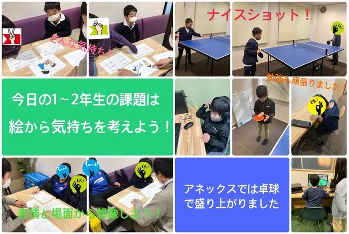 小学4年生～中学生～高校生対象のパソコン療育★就労準備型放課後等デイサービス トレインキッズ　アネックス★/絵から気持ちを考えてみよう‼️