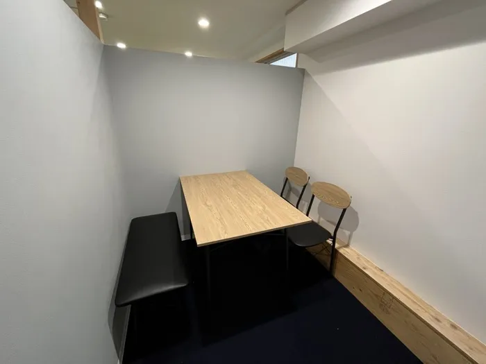 一人で課題に集中したい時や個別療育、保護者面談時の部屋です