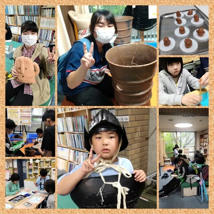 ヤンチャリカ/5/24のヤンチャリカはしおんじ山古墳学習館