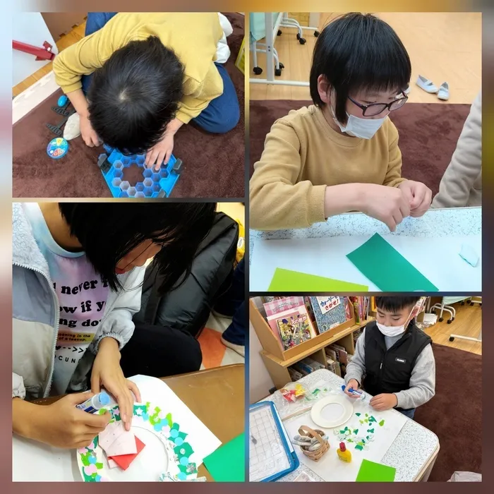 ヤンチャリカ/11/26のヤンチャリカはクリスマス製作②