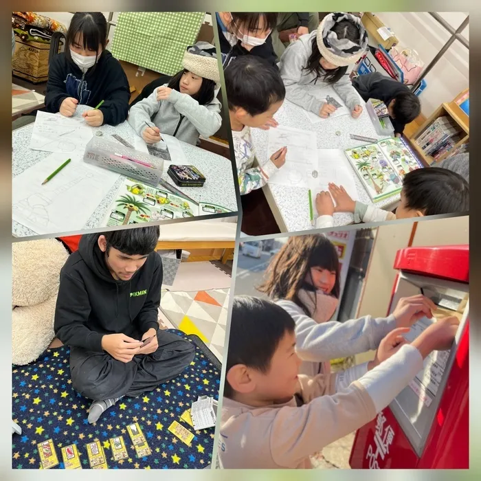 ヤンチャリカ/12/16のヤンチャリカはポスト投函お手伝い等