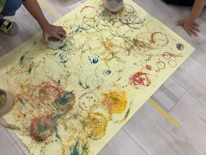 LITALICOジュニア名駅教室/スタンプ遊び🍁