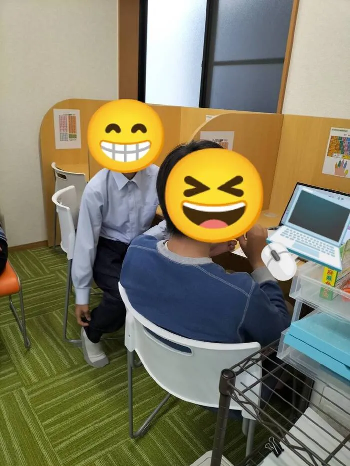 ミライク岡山南教室/色んな学校のお友達ができ、楽しさが倍増しています(^^♪