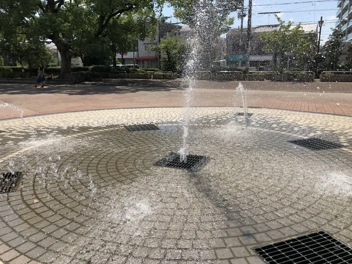 ライズ児童デイサービス布施あじろ/三ノ瀬公園で水遊び⛲