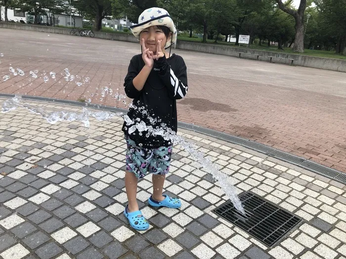 ライズ児童デイサービス布施あじろ/水遊び⛲