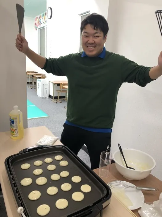 ライズ児童デイサービス布施あじろ/クッキング🥞試作‼️