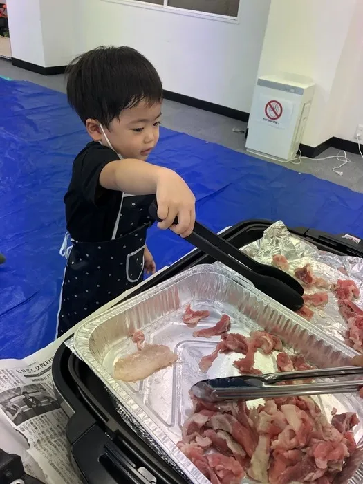 ライズ児童デイサービス布施あじろ/焼きそば&フランクフルト🍽️