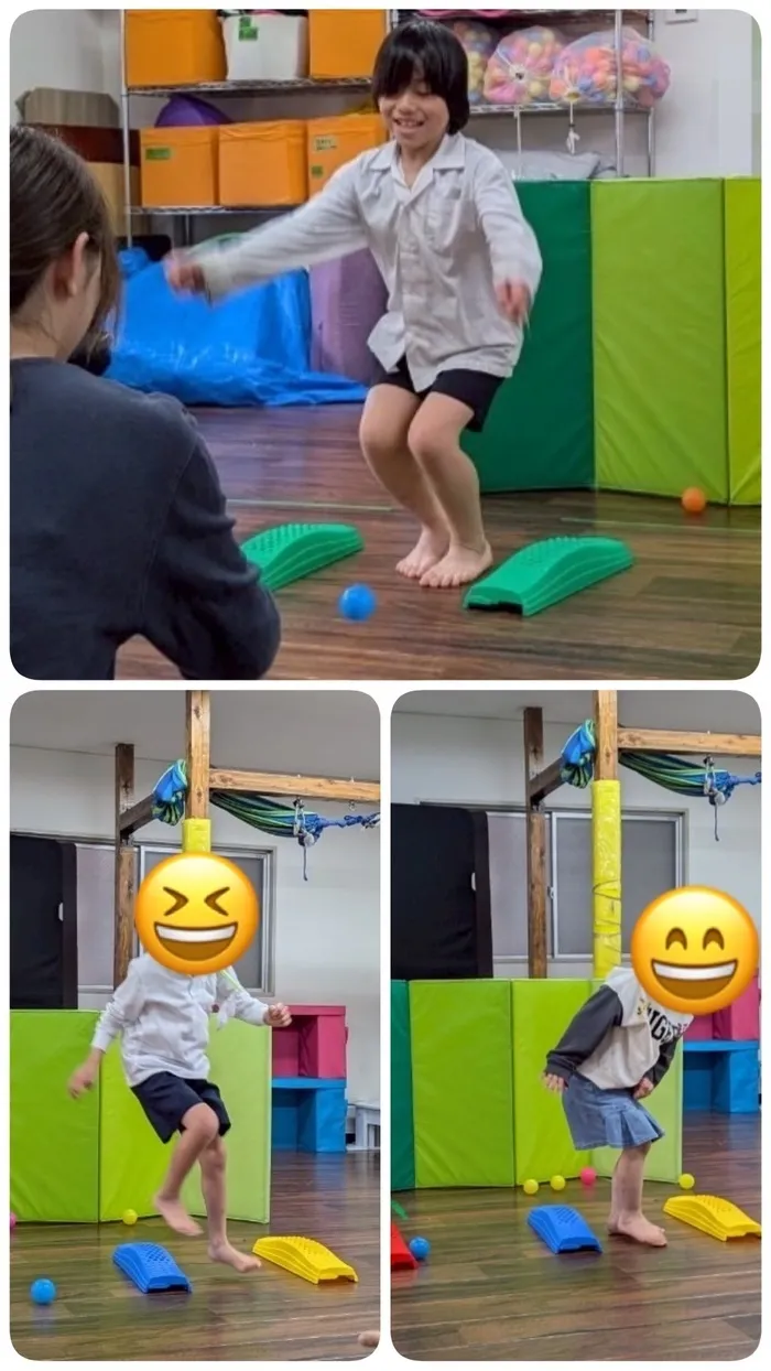 きりんのあくびkids いまざと/よけてよけて✨