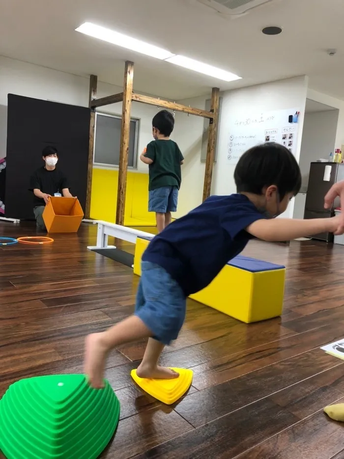 きりんのあくびkids いまざと/サーキット運動✨