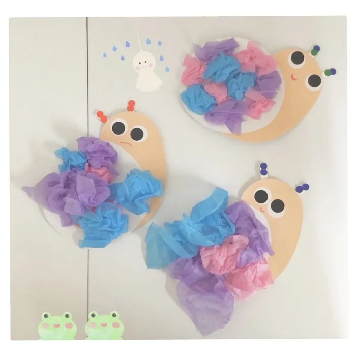 てらぴぁぽけっと仙台教室/かたつむり製作🐌