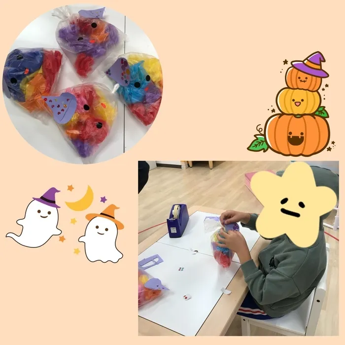 てらぴぁぽけっと仙台教室/10月の集団活動🎃🍬