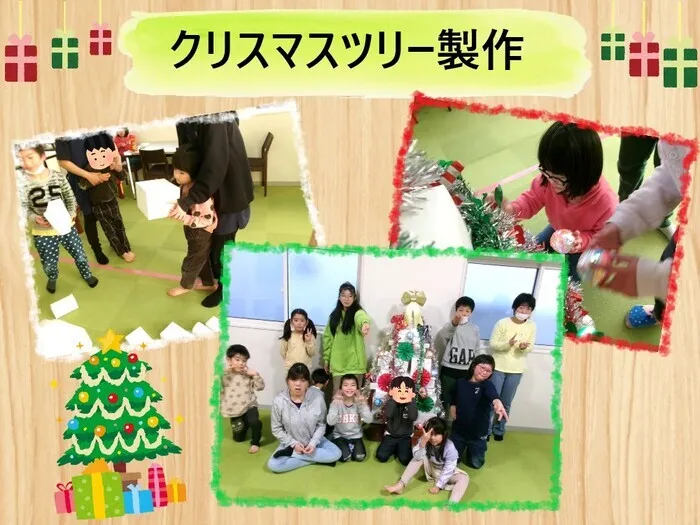 こぱんはうすさくら盛岡緑が丘教室/クリスマスツリー製作をしました🎄