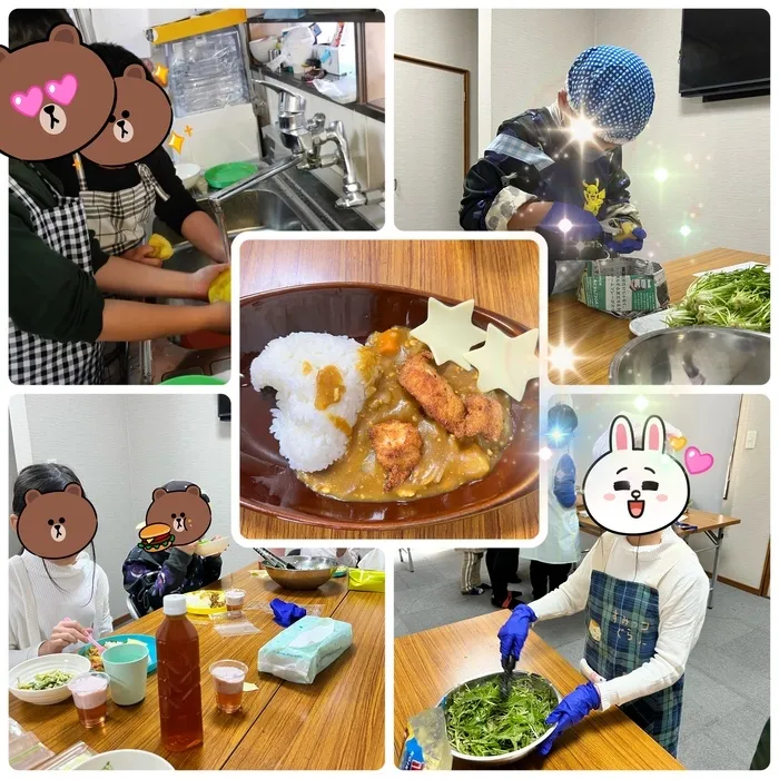 放課後等デイサービス　EMMA　中須教室/お楽しみランチ会🍴🍛🍴