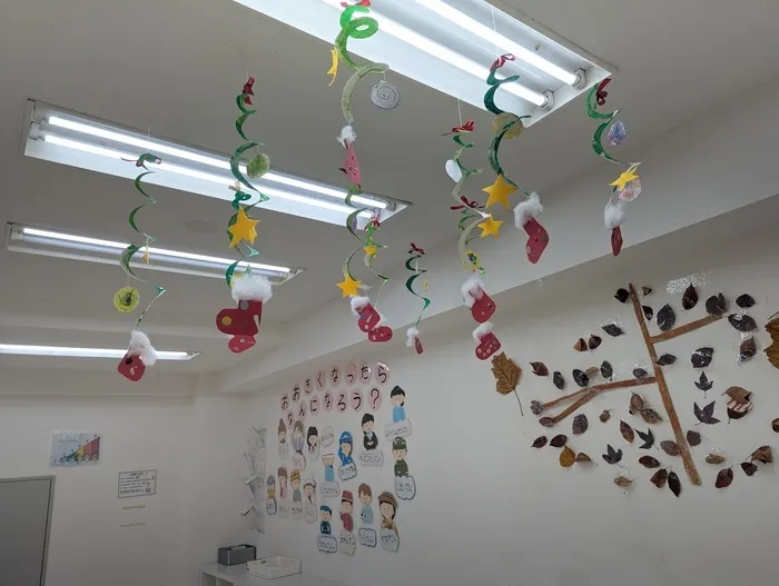 きっずあいらんど横浜鶴見教室/クリスマス飾り