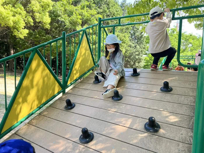 ナーシングサポート前後/公園で体をいっぱい使って遊ぼう！