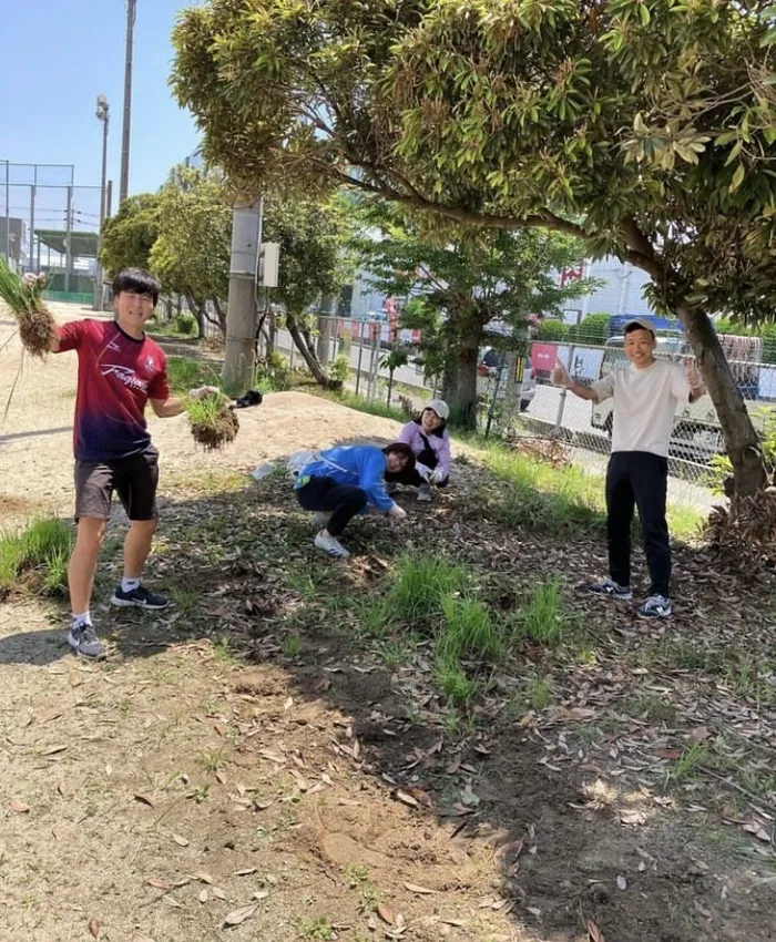 サッカー療育　放課後等デイサービス　LEIF広島/昭北グラウンド清掃活動🧹