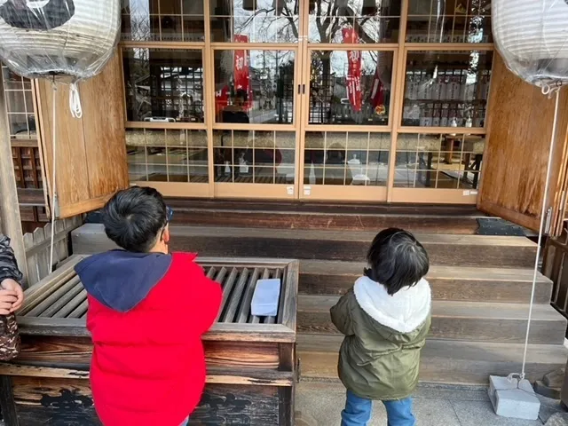 きりんのあくびkids みと/神社でお参り！【初詣】