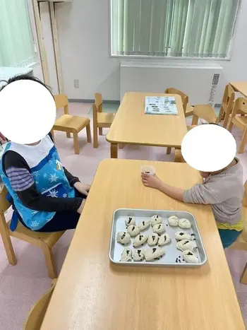 【送迎あり】　こぱんはうすさくら　札幌太平教室/【子どもたちとのパン作り】【子どもたちの表情や可能性】