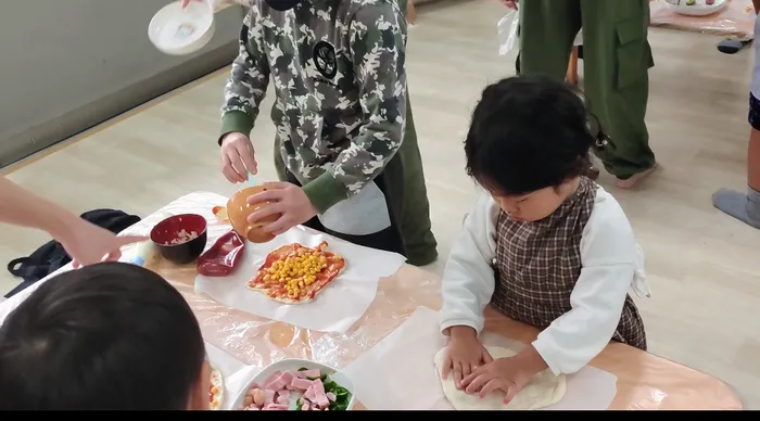 【送迎あり】こぱんはうすさくら　札幌太平教室/【親子でピザクッキング〜小さな頑張りが大きな成長に.】