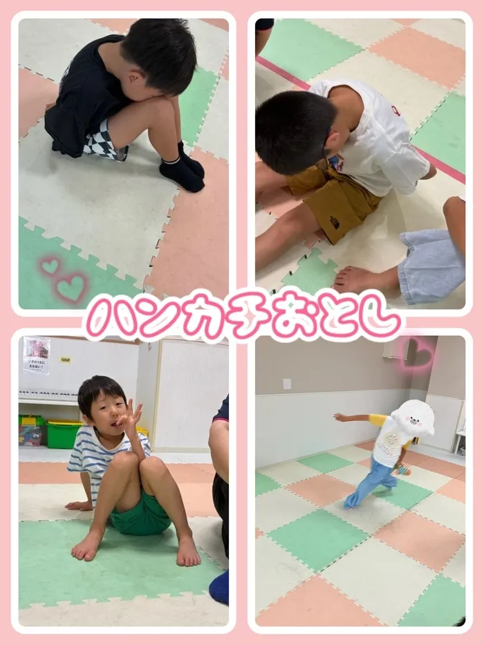  児童発達支援・放課後等デイサービス　スマイルONE（スマイルONEグループ）/ハンカチ落とし🧸💕