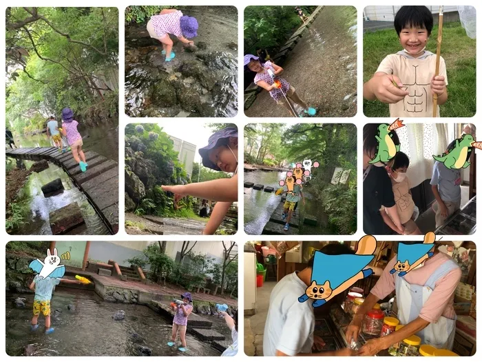 みらいく/学校帰りに源兵衛川へ🏞