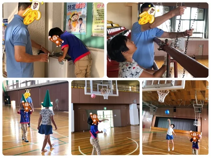 みらいく/⛹️‍♀️再び体育館へ🏀