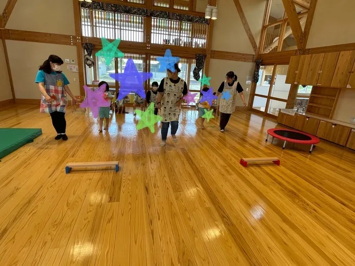 にじいろひよこ園亘理/運動遊び