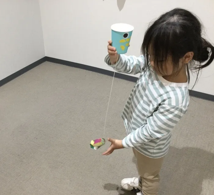 AIAI PLUS 土気駅南口/集団プログラム:「こいのぼりけん玉」