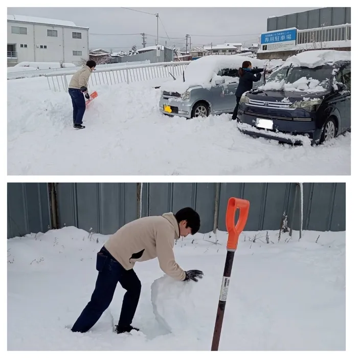 さくだいらキッズらぼ小諸教室/雪かき〜