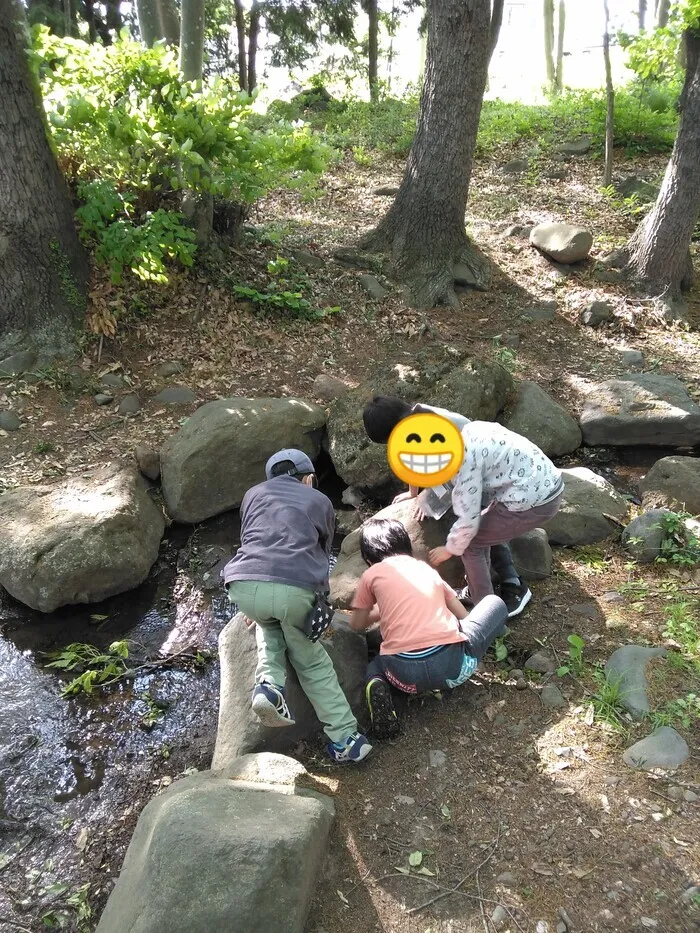 さくだいらキッズらぼ小諸教室/がんばれ！サワガニ捜索隊！