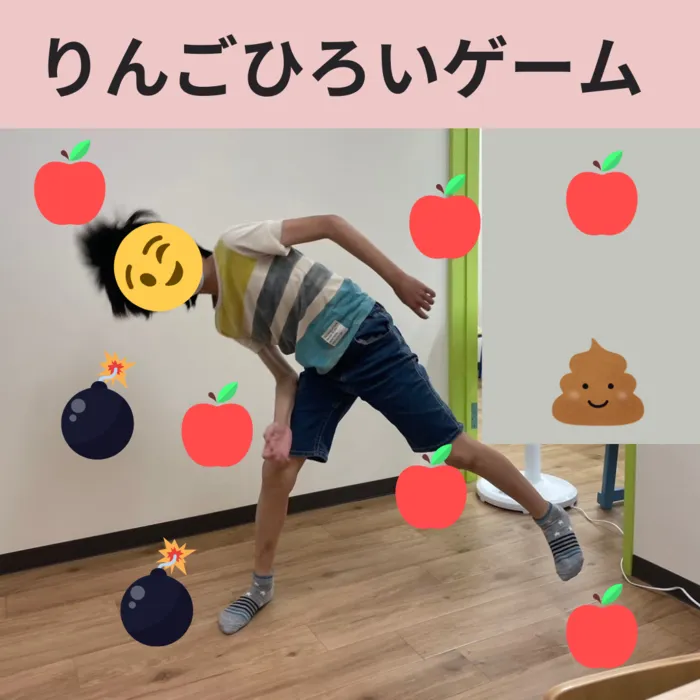 さくだいらキッズらぼ小諸教室/🍏🍎りんごたくさん拾うぞ🍏🍎