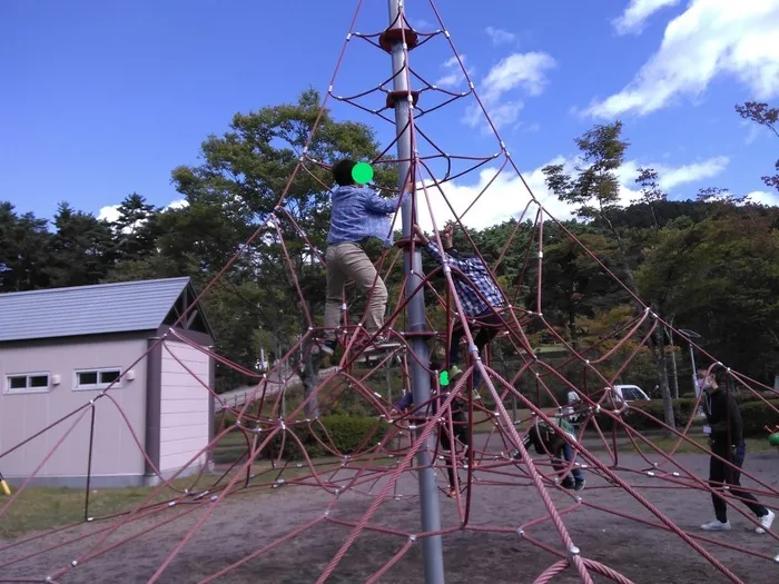 さくだいらキッズらぼ小諸教室/上田市民の森公園にて