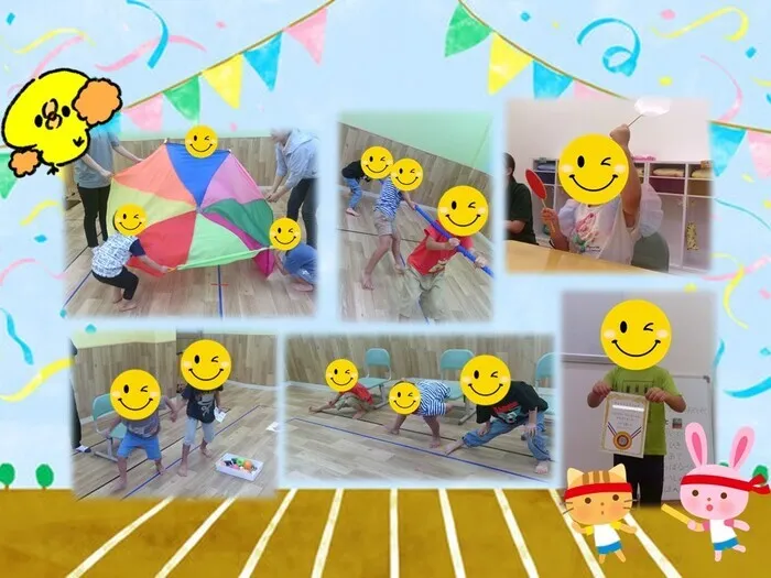 児童はったつ支援室まるソラぷらす/【ぷらす】ミニミニ運動会inまるソラぷらす✨