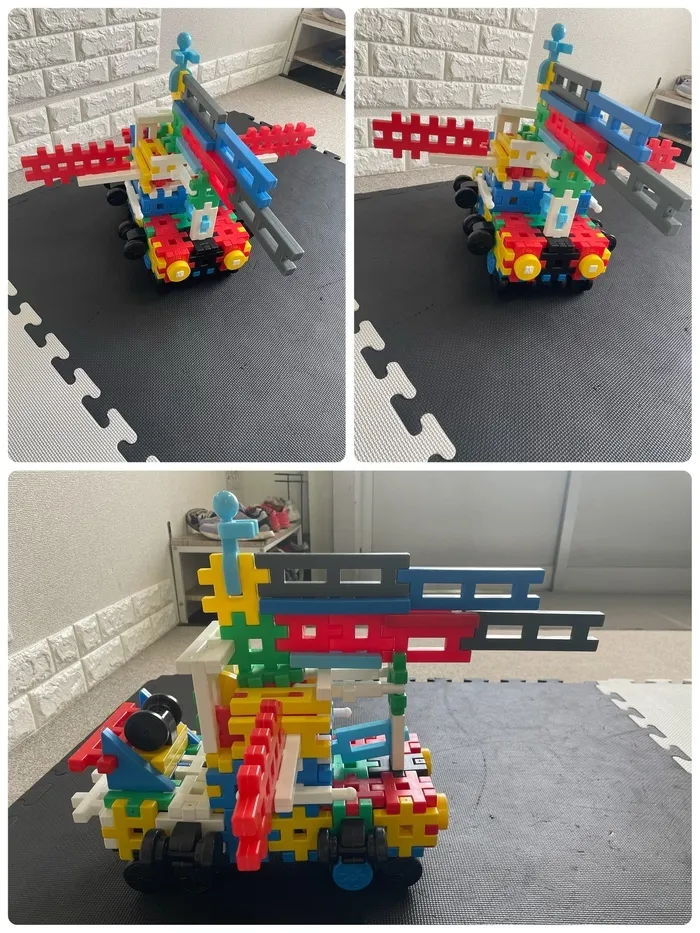 デイサービスまりも平野東/ブロックで戦車‼Σ(･ω･ﾉ)ﾉ！