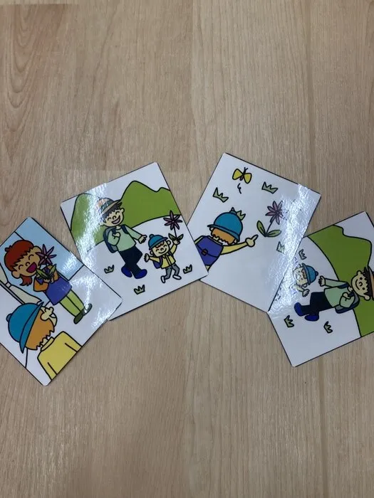 【言語聴覚士在籍】【土日空きあり】てらぴぁぽけっと馬橋駅前教室/わかるかな　4コマ絵カード　💕