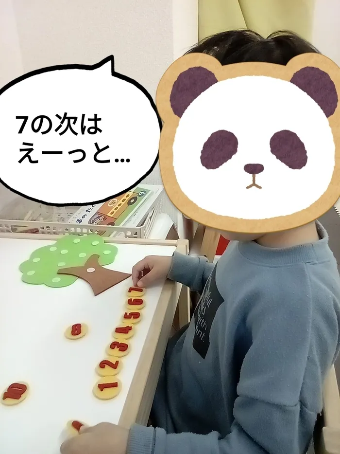 ゆめラボ 観音教室/順番に並べる🍎