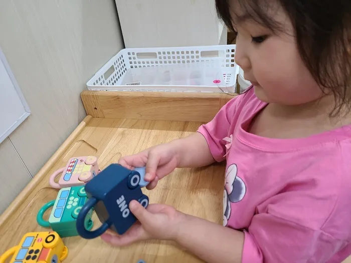 個別療育のゆめラボ 観音教室【月曜日～土曜日開所・体験見学受付中！】/鍵を開けていくよ🔐