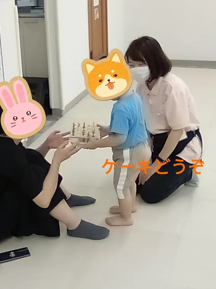 ゆめラボ 観音教室/お誕生日ケーキに見立てて。