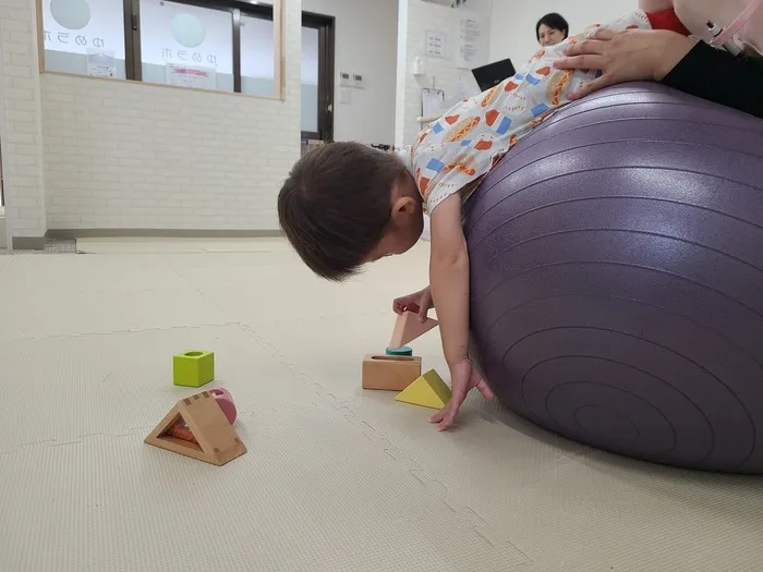 個別療育のゆめラボ 観音教室【月曜日～土曜日開所・体験見学受付中！】/いっぱい積み上げるよ💪
