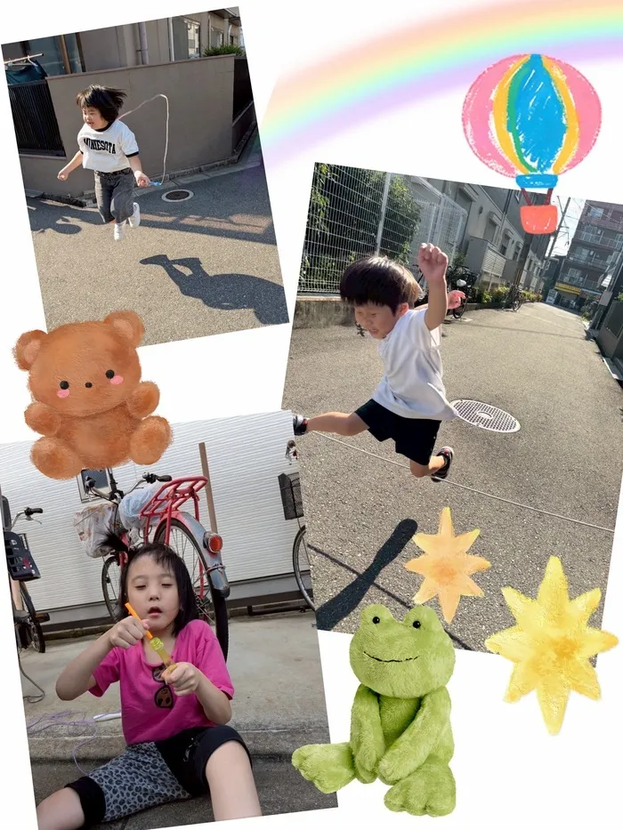 ライズ児童デイサービスやえのさと/縄跳び😚✌🏻️