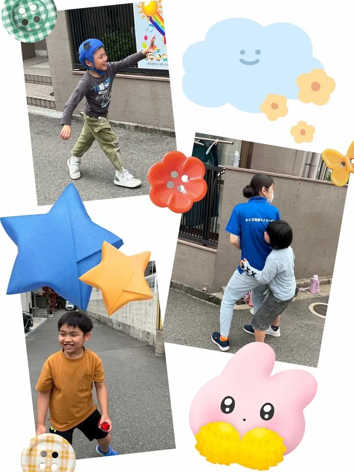 ライズ児童デイサービスやえのさと/鬼ごっこ🏃‍♂️💨👹