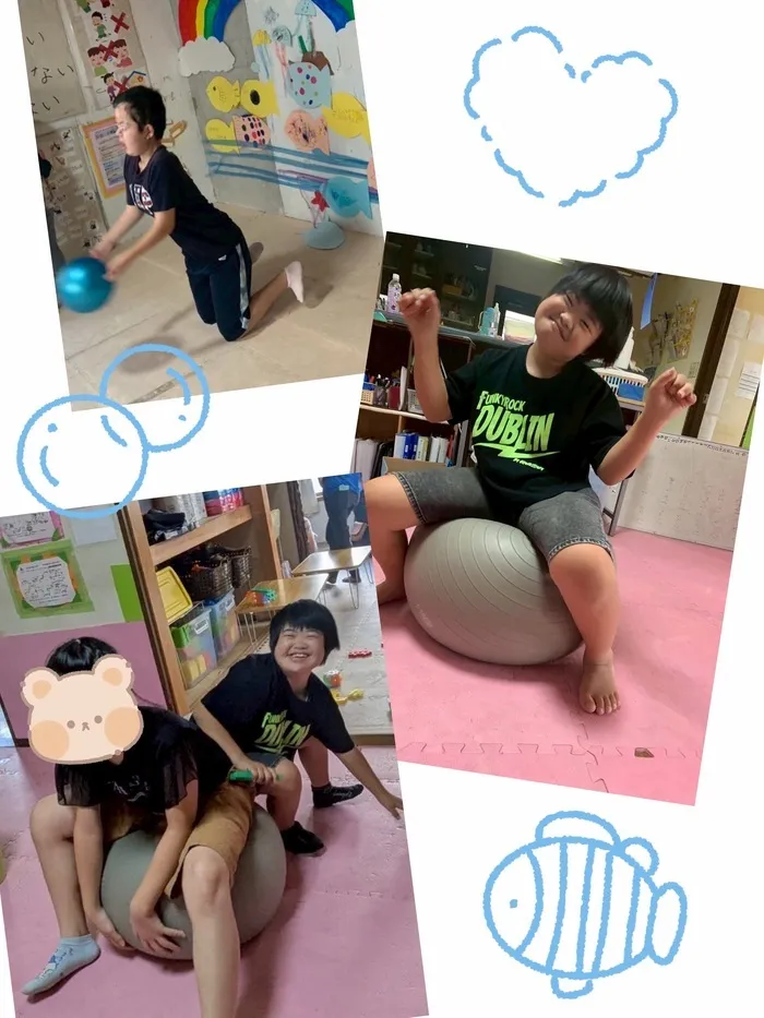 ライズ児童デイサービスやえのさと/ボール遊び🏐✨️