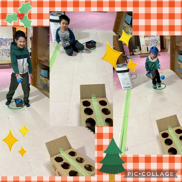 ライズ児童デイサービスやえのさと/ボール入れ✨