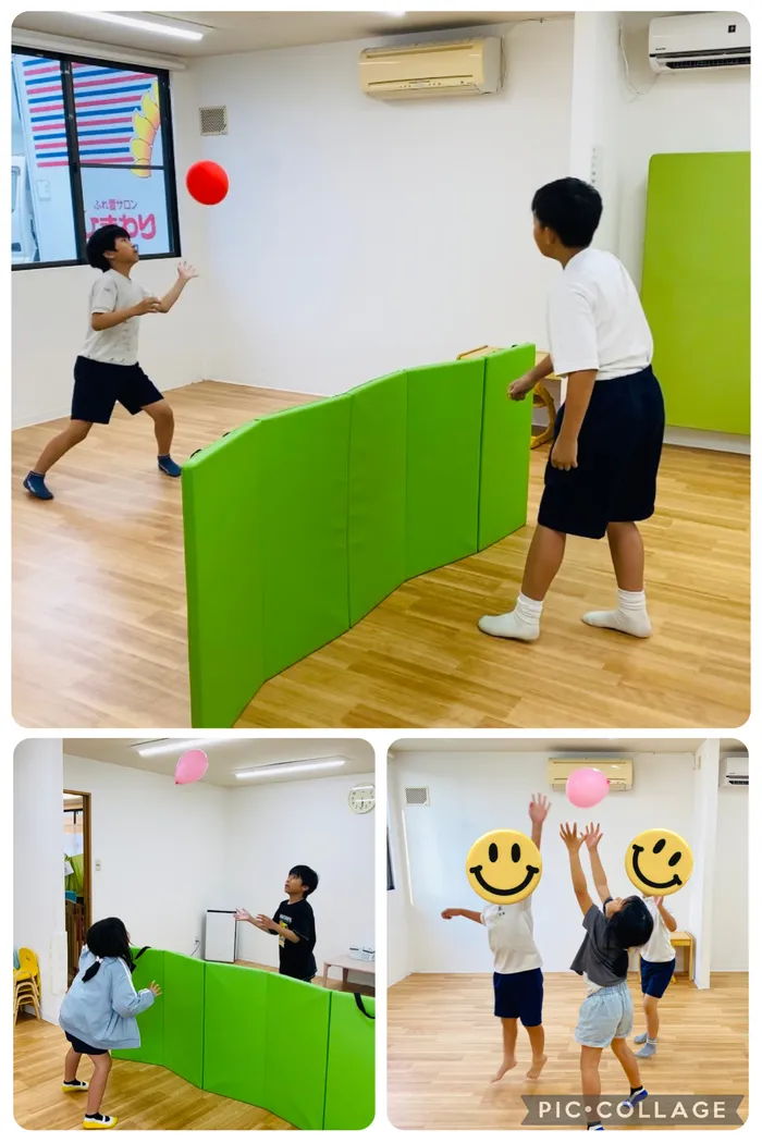 児童発達支援　ぱれっとジュニア前平/風船バレー🎈