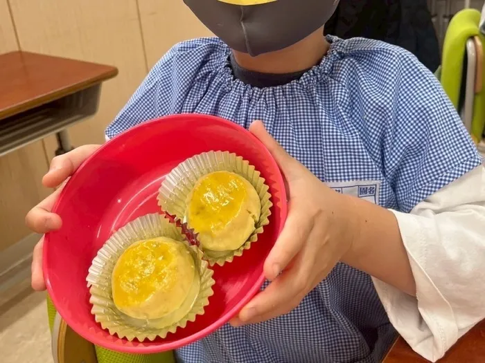 スポーツとまなびのひろば阿倍野校/【イベント】スイートポテトを作りました