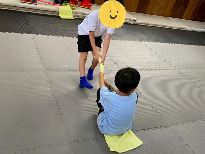 スポーツとまなびのひろば阿倍野校/【運動】ペアトレをしました。