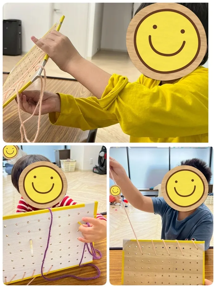 にちにち/自己肯定感を育む「紐通し」